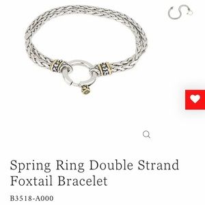 John Medeiros Collection double strand bracelet